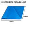 Lona Polietileno Azul 3mx3m - Nove54 - 2