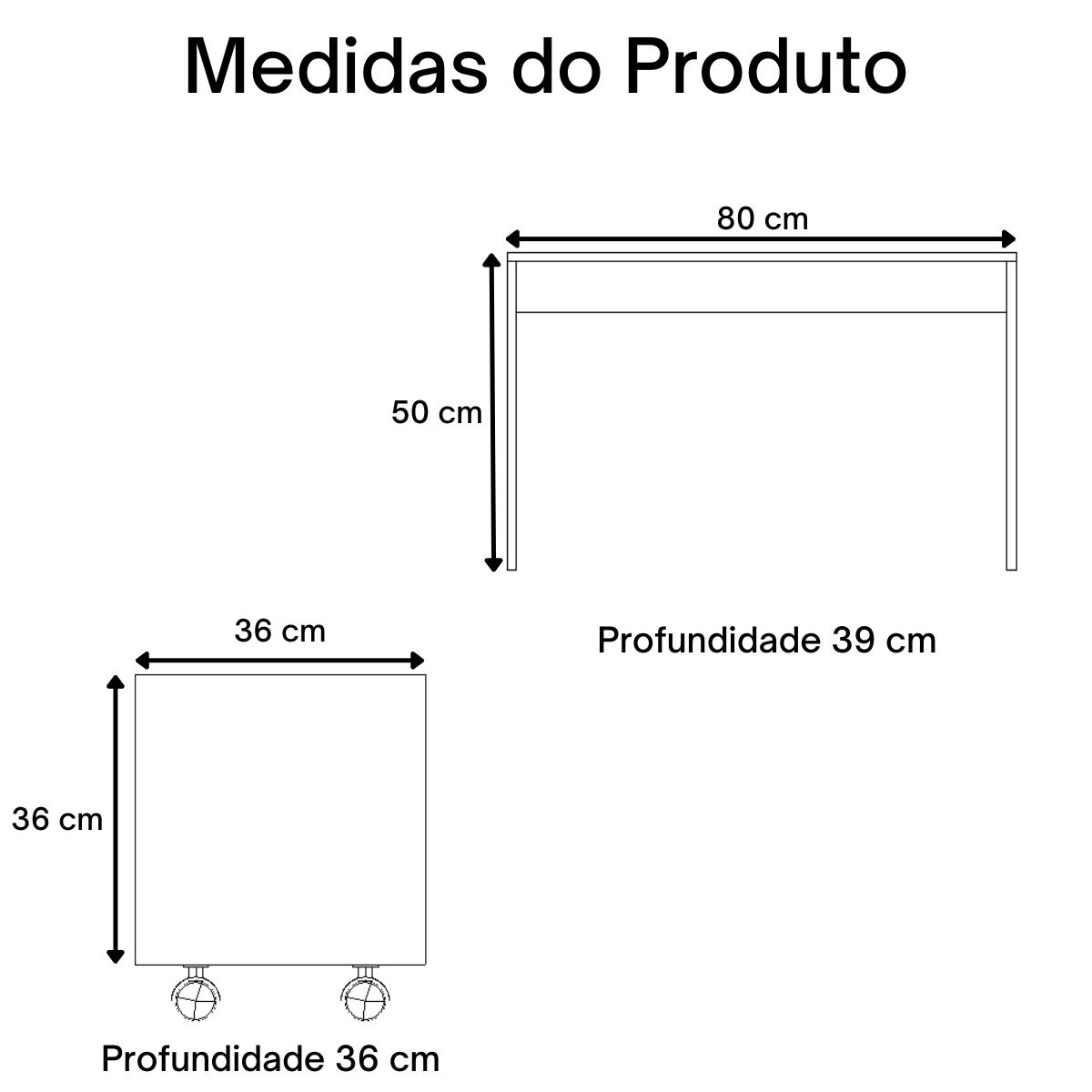 Mesa Organizadora de Brinquedos com 2 Baús 100% Mdf Plancasa Sal Rosa - 6