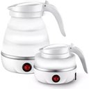 Ver imagem 1 de Chaleira Elétrica Portátil 600W 600ml Silicone e Aço Inox Branco 110V