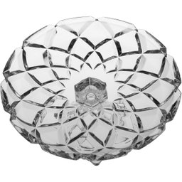 ANDRES CENTRO MESA 14x31x31cm CRISTAL ECO TRANSP COM PÉ - 2