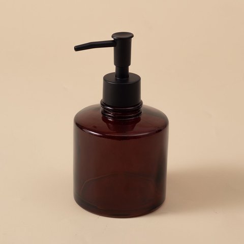 Porta Sabonete Liquido de Vidro Retrô Banheiro - Oikos