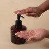 Porta Sabonete Liquido de Vidro Retrô Banheiro - Oikos - 2