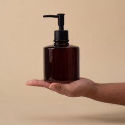 Porta Sabonete Liquido de Vidro Retrô Banheiro - Oikos - 4