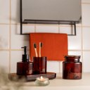 Ver mais imagens de Porta Sabonete Liquido de Vidro Retrô Banheiro - Oikos