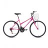 Bicicleta Houston Foxer Maori V-brake Rosa Pink 26" 21v - 1
