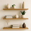 Ver imagem 2 de 3 Prateleiras Mdf 30x100cm para Sala sem Suporte 18mm