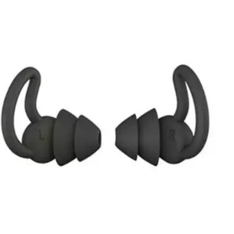 Tampão de Ouvido Protetor Abafador Auditivo Dormir Preto