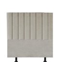 Ver imagem 1 de Cabeceira Estofada Carla 90cm Solteiro para Cama Colchão Box Quarto Linho Bege - Aurora Line