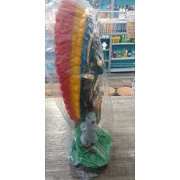 Imagem Cabocla Jurema Caçadora Escultura Gesso Estatua 25 Cm - 2