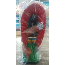 Imagem Cabocla Jurema Caçadora Escultura Gesso Estatua 25 Cm - 5