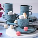 Ver imagem 6 de Jogo com 6 Xícaras de Chá com Píres Porto Brasil Linhas Night Sky 230ml