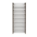Ver mais imagens de Sapateira Estante Decorativa para Quarto AZ1006 MDP Branco/Nogal - Gran Belo