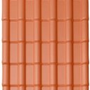 Ver imagem 1 de Kit com 10 Telhas Pvc Colonial 2,42m X 0,88m X 1,7mm 6 Ondas Lux Telhas