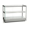 Vitrine Fria Vidro Reto Vfrd-60 Bc - Perfil Cinza 62cm Aço Inox Vidro Temperado Ice Gel - Titã Bivol - 1