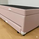 Ver imagem 5 de Cama Box Baú Solteiro com Auxiliar Conjugada | Blindada | Pistão a Gás | Suporta até 200kg | 188x88x