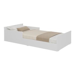 Cama Infantil para colchão 70 x 150cm MP4111 Nina Multimóveis Branca - 2