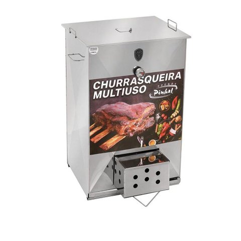 Churrasqueira Multiuso Inox Fornos Pinhal