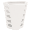 Ver imagem 1 de Arandela Ceramica Artesanal Retro Amanda Cor Branca