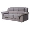 Sofá 2 e 3 Lugares Bressiani Berlim P743 Veludo Cinza - 2