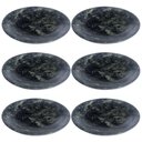 Ver imagem 1 de Kit 6 Pratos Rasos de Pedra Sabão 24 Cm