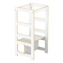 Ver imagem 2 de Torre Aprendizagem Resistente Mdf Premium Regulavel Branco