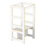 Torre Aprendizagem Resistente Mdf Premium Regulavel Branco - 2