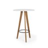 Mesa Bistrô Redondo Murilo 70cm - Napole Decor Branco - 1