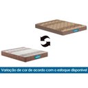 Ver imagem 3 de Cama Box Viúva: Colchão Ortopédico Probel D33 Firmepedic Guarda Costas Próintense Brown + Base
