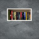 Ver imagem 5 de Nicho Retangular Decorativo 60 Cm Mdf Branco