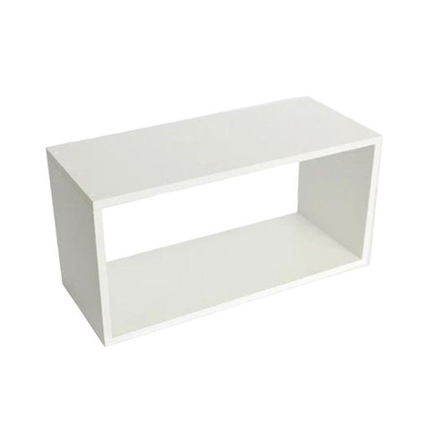 Nicho Retangular Decorativo 60 Cm Mdf Branco