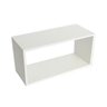 Nicho Retangular Decorativo 60 Cm Mdf Branco - 1