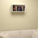 Ver imagem 2 de Nicho Retangular Decorativo 60 Cm Mdf Branco