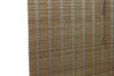 Ver imagem 2 de Persiana Bambu Romana Bege 100 (L) X 180 (A) cm Cortina Madeira Roman Shade c/ Bandô 1,00 x 1,80