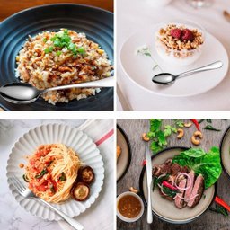 Faqueiro Conjunto Talheres Jogo Aço Inox Rose Gold Black - 2