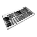 Ver imagem 7 de Faqueiro Conjunto Talheres Jogo Aço Inox Rose Gold Black