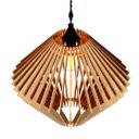 Ver imagem 1 de Luminária Teto tipo Pendente SAFIRA MDF - Completa