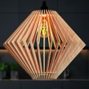 Ver imagem 3 de Luminária Teto tipo Pendente SAFIRA MDF - Completa