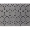 Tapete Func Hexagonal Grafite 1,50x2,00 - J Serrano - 1