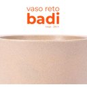 Ver imagem 2 de Vaso Reto Badi Bege 28 Terrano