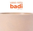 Ver imagem 2 de Vaso Reto Badi Bege 28 Terrano