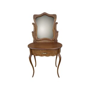 Penteadeira Antoniete 1 Gaveta Imbuia