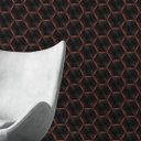 Ver imagem 7 de Papel de Parede 3d Auto Adesivo Geométrico Hexagono Luz Led Vermelha Decorativa Quarto Sala 12m