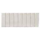Ver imagem 4 de Kit Cabeceira Painel e Calçadeira Recamier Baú Solteiro 0,90m Holanda Linho - Pallazio Cor:Bege