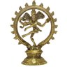 Estátua De Bronze Shiva Nataraja 19 Cm - 1
