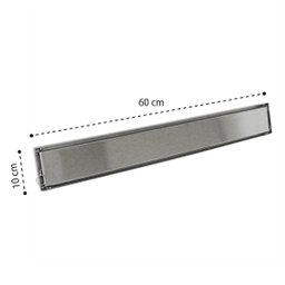 Ralo Invisivel Linear 60cm Kit 2 Uni Aco Inox Anti Inseto Anti Odor Limpeza Facil Banheiro Lavabo Re - 2 Ralo Invisivel Linear 60cm Kit 2 Uni Aco Inox Anti Inseto Anti Odor Limpeza Facil Banheiro Lavabo Re - 2