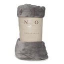 Ver imagem 4 de CAMA COBERTOR CASAL VELOUR SUPERSOFT 300 REF 112593 CINZA .