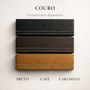 Ver imagem 6 de Espelho Maiorca - Linha Couro - - Café - com LED - 120x60