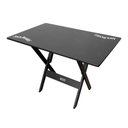 Ver imagem 3 de Conjunto Mesa Dobrável Madeira 110x70 com 4 Cadeiras Personalizada Jack Preta - Tarimatã