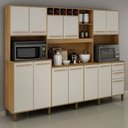 Ver imagem 1 de Armário para Cozinha 12 Portas 3 Gavetas Agata Valdemóveis