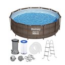 Ver imagem 1 de Kit Piscina Deluxe 9.150l + Aspirador de Piscina Bestway Kit Piscina Deluxe 9.150l + Aspirador de